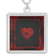 Collar gótico del corazón
