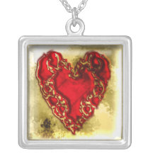 Collar gótico del corazón