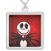 Collar gótico rojo