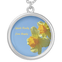 Collar inspirado del narciso