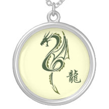 Collar japonés del dragón