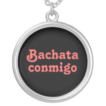 Collar latino del baile de la salsa de Bachata Con