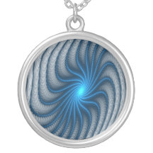 Collar ligero azul