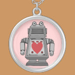 Collar locamente enamorado del robot collares