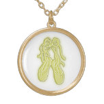 Collar/Locket amarillos de los deslizadores del ba
