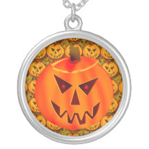 Collar malvado de la linterna de Jack O