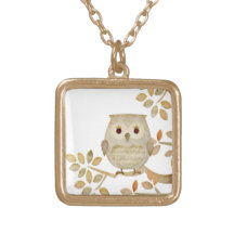 Collar musical del búho del árbol