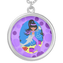 Collar púrpura de la sirena