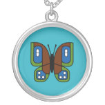 collar retro de la mariposa 03