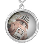 Collar retro del robot 02 de Robby del juguete