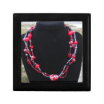 Collar rojo cajas de regalo