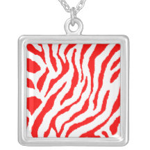 Collar rojo retro de la raya del tigre del tigre 8