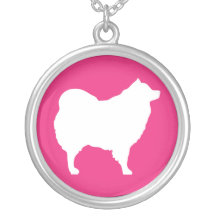 Collar rosado de Eskie