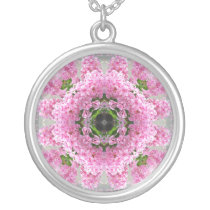 Collar rosado de los jacintos collares