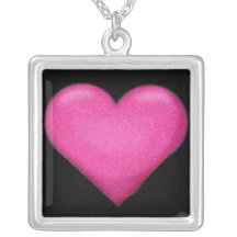 COLLAR ROSADO DEL CORAZÓN