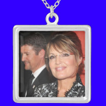 Collares del collage de Sarah Palin collares