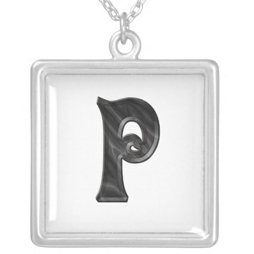 Collares del monograma del envoltorio de plástico