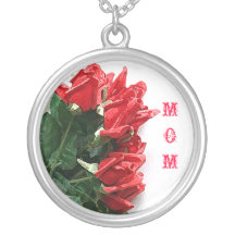 Collares del personalizable del ramo de los rosas 