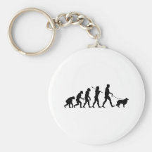 Collie áspero llaveros personalizados