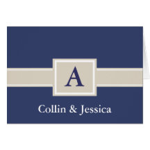 Collin - tarjeta de nota del moreno