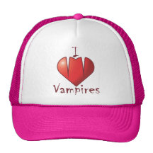 Colmillos del corazón: Amo a vampiros Gorros