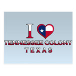 Colonia de Tennessee, Tejas Tarjeta Postal