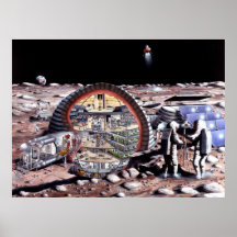 Colonización del poster de la luna