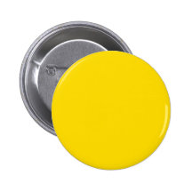 Color amarillo Pinback redondo