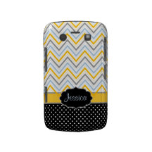 Color de fondo de PixDezines Chevron yellow/DIY Blackberry Bold Cárcasas