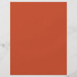Color de fondo - naranja quemado tarjetón