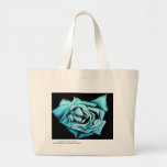 Color de rosa azul bolsas