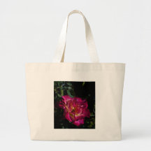 Color de rosa bolsa de mano