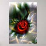 color de rosa pasado posters