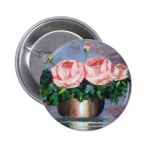 Color de rosa rosado doble pin