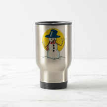 color snowman1 taza de café