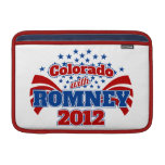 Colorado con Romney 2012 Funda Para Macbook Air