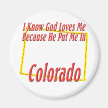 Colorado - dios me ama imanes  
