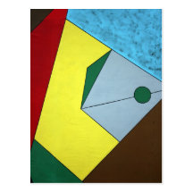 Colores abstractos postales