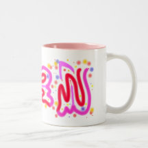 Colores Curvy Taza De Café