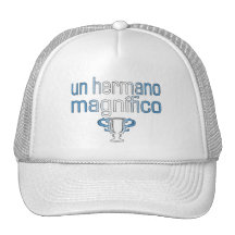 Colores de la bandera de la O.N.U Hermano Magnífic Gorro De Camionero