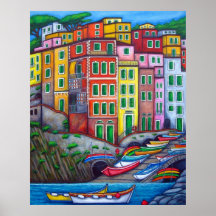 Colores de Riomaggiore de Lisa Lorenz Posters