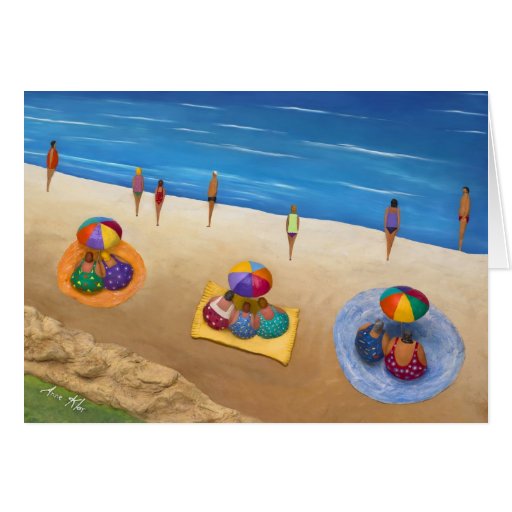 Colores del verano tarjeta