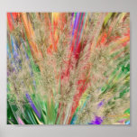 Colores plumosos poster