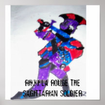 Colorete del La de Rikki el soldado del sagitario Impresiones
