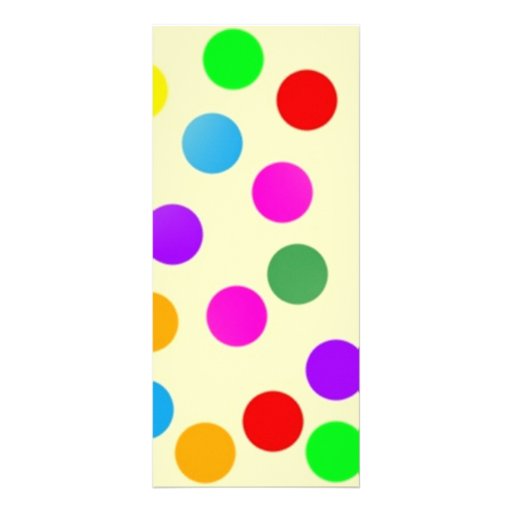 colorful_dots_on_yellow tarjetas publicitarias