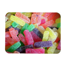 Colorido dulce del caramelo iman flexible