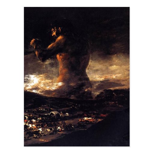 Coloso del EL (1808-1812), Francisco de Goya. Acei Postal