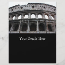 Colosseum romano tarjetones
