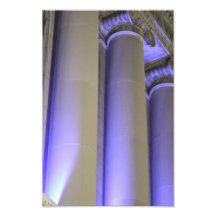 Columnas azules fotografías  