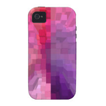 Columnas de la púrpura Case-Mate iPhone 4 fundas